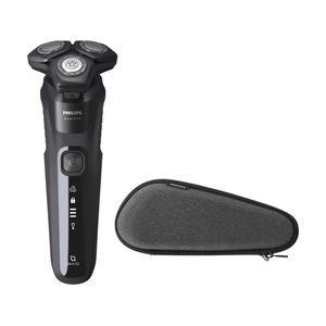 Máquina de Barbear PHILIPS S5588/30 (Autonomia 60 min – Bateria; WetDry; Sensor de densidade da barba)